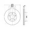 Disc frana MAZDA TRIBUTE  EP  PRODUCATOR TEXTAR 92146500