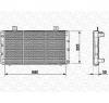 Radiator  racire motor SAAB 900    AC4  AM4  PRODUCATOR MAGNETI MARELLI 350213629000