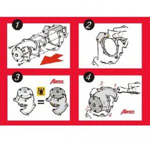 Pompa apa TOYOTA AVENSIS limuzina  T25  PRODUCATOR AIRTEX 1697