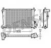 Radiator  racire motor FORD FIESTA Mk IV  JA  JB  PRODUCATOR DENSO DRM10040