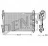 Radiator  racire motor mercedes benz a class  w169  producator denso