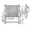 Radiator  racire motor RENAULT TWINGO  C06  PRODUCATOR DENSO DRM23080