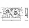 Ventilator  radiator vw new beetle  9c1  1c1