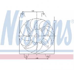 Ventilator aer conditionat HYUNDAI EXCEL II  LC  PRODUCATOR NISSENS 85086