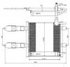 Condensator  climatizare VW POLO  6N1  PRODUCATOR NRF 35367