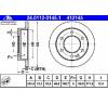 Disc frana ISUZU TROOPER  UBS  PRODUCATOR ATE 24 0112 0145 1