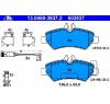 Set placute frana frana disc mercedes benz