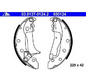 Set saboti frana RENAULT 12 PRODUCATOR ATE 03 0137 0124 2