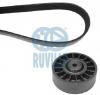 Set curea transmisie cu caneluri MERCEDES BENZ 190  W201  PRODUCATOR RUVILLE 5510080