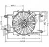 Ventilator  radiator alfa romeo 146  930  producator denso der01007