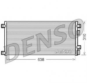Condensator  climatizare IVECO DAILY IV bus PRODUCATOR DENSO DCN12002