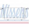 Condensator  climatizare OPEL MOVANO autobasculanta  H9  PRODUCATOR NISSENS 94989