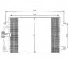 Condensator  climatizare RENAULT MEGANE I  BA0 1  PRODUCATOR NRF 35832