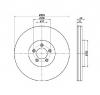 Disc frana jaguar xf  j05  cc9  producator textar