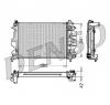 Radiator  racire motor saab 900 mk ii cupe producator