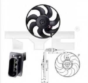 Ventilator  radiator SEAT IBIZA Mk II  6K1  PRODUCATOR TYC 831 0009