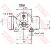 Cilindru receptor frana peugeot 806