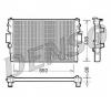 Radiator  racire motor IVECO DAILY III platou   sasiu PRODUCATOR DENSO DRM12007