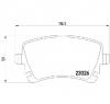 Set placute frana frana disc VW TRANSPORTER   CARAVELLE Mk V bus  7HB  7HJ  7EB  7EJ  7EF  PRODUCATOR TEXTAR 2332602