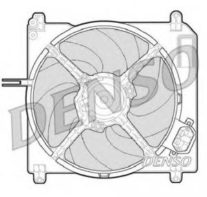 Ventilator  radiator FIAT BRAVO I  182  PRODUCATOR DENSO DER09007