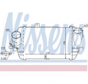 Intercooler  compresor KIA CEED PRODUCATOR NISSENS 96539