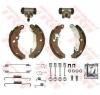 Set saboti frana ford fiesta mk ii  fbd  producator