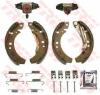 Set saboti frana vw golf    17  producator trw bk1504