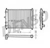 Radiator  racire motor fiat brava  182  producator