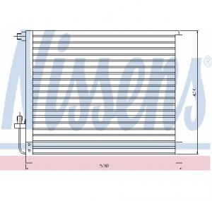 Condensator  climatizare ALFA ROMEO 164  164  PRODUCATOR NISSENS 94096