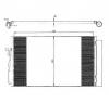 Condensator  climatizare bmw 7  e65  e66  producator nrf 35538