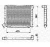 Radiator  racire motor fiat croma  154  producator