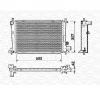 Radiator  racire motor FORD FIESTA Mk IV  JA  JB  PRODUCATOR MAGNETI MARELLI 350213726000