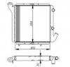 Radiator  racire motor RENAULT SUPER 5  B C40  PRODUCATOR NRF 54643