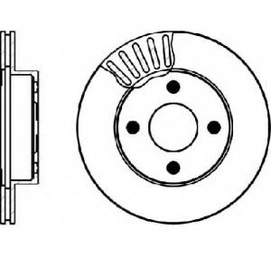 Disc frana NISSAN MICRA II  K11  PRODUCATOR TEXTAR 92144300