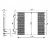 Condensator  climatizare PORSCHE BOXSTER  986  PRODUCATOR NRF 35307