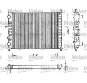 Radiator  racire motor FIAT BRAVA  182  PRODUCATOR VALEO 731303