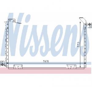 Condensator  climatizare TOYOTA CELICA  ST20  AT20  PRODUCATOR NISSENS 94181