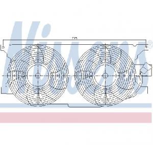 Ventilator aer conditionat MERCEDES BENZ M CLASS  W163  PRODUCATOR NISSENS 85402