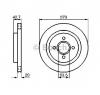 Disc frana ford sierra hatchback  gbc  gbg  producator bosch 0 986 478