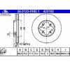 Disc frana rover 600  rh  producator ate 24 0123 0102