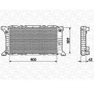 Radiator  racire motor FORD TRANSIT bus  T   PRODUCATOR MAGNETI MARELLI 350213513000