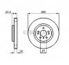 Disc frana mercedes benz r class  w251  v251