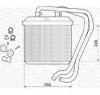 Schimbator caldura  incalzire habitaclu IVECO DAILY III platou   sasiu PRODUCATOR MAGNETI MARELLI 350218071000