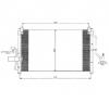 Condensator  climatizare daewoo nubira  klaj