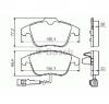 Set placute frana frana disc vw tiguan  5n