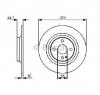 Disc frana mazda mx 5 mk ii  nb  producator bosch 0