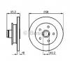 Disc frana VW TRANSPORTER   CARAVELLE Mk III bus PRODUCATOR BOSCH 0 986 478 224