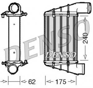 Intercooler  compresor AUDI A4  8D2  B5  PRODUCATOR DENSO DIT02001