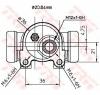 Cilindru receptor frana peugeot 405