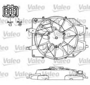 Motor electric ventilator FORD FOCUS  DAW  DBW  PRODUCATOR VALEO 696152